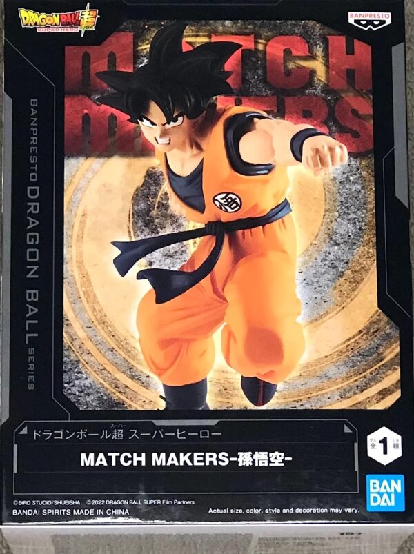 Figura Goku Dragon Ball Super Super Hero Match Makers