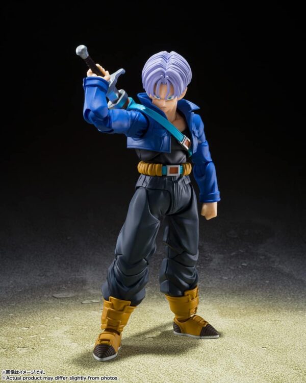 figura de Super Saiyan Trunks SH Figuarts The biy from the future figuras de Dragon ball articulables