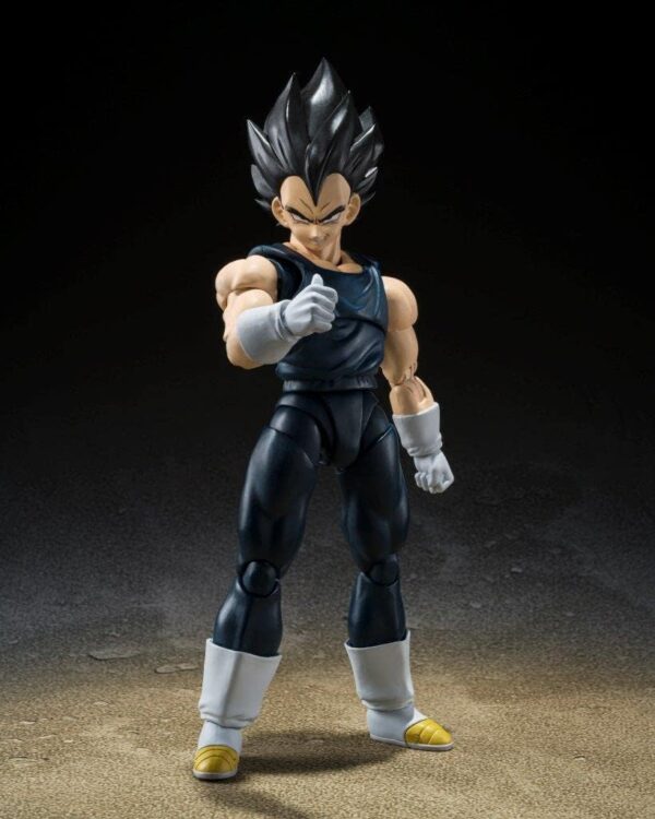 figura de Vegeta Super Hero SH Figuarts figuras de Dragon ball articulables