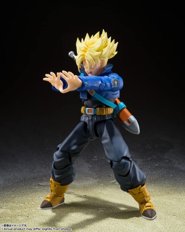 figura de Super Saiyan Trunks SH Figuarts The biy from the future figuras de Dragon ball articulables