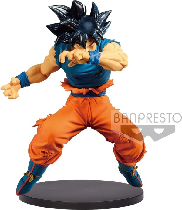 figura de Son Goku Ultra instinct Blood of Saiyans Banpresto