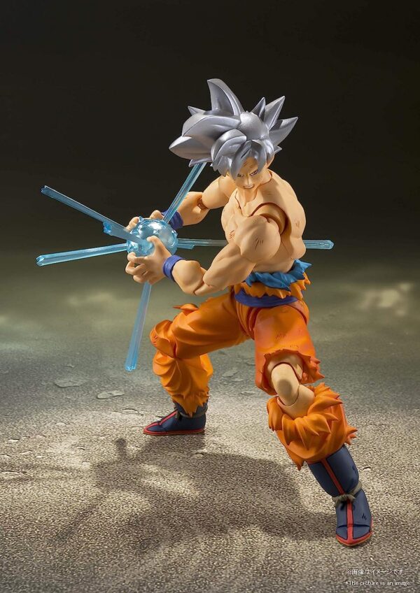 figura de Goku Ultra Instinct SH Figuarts figuras de Dragon ball articulables